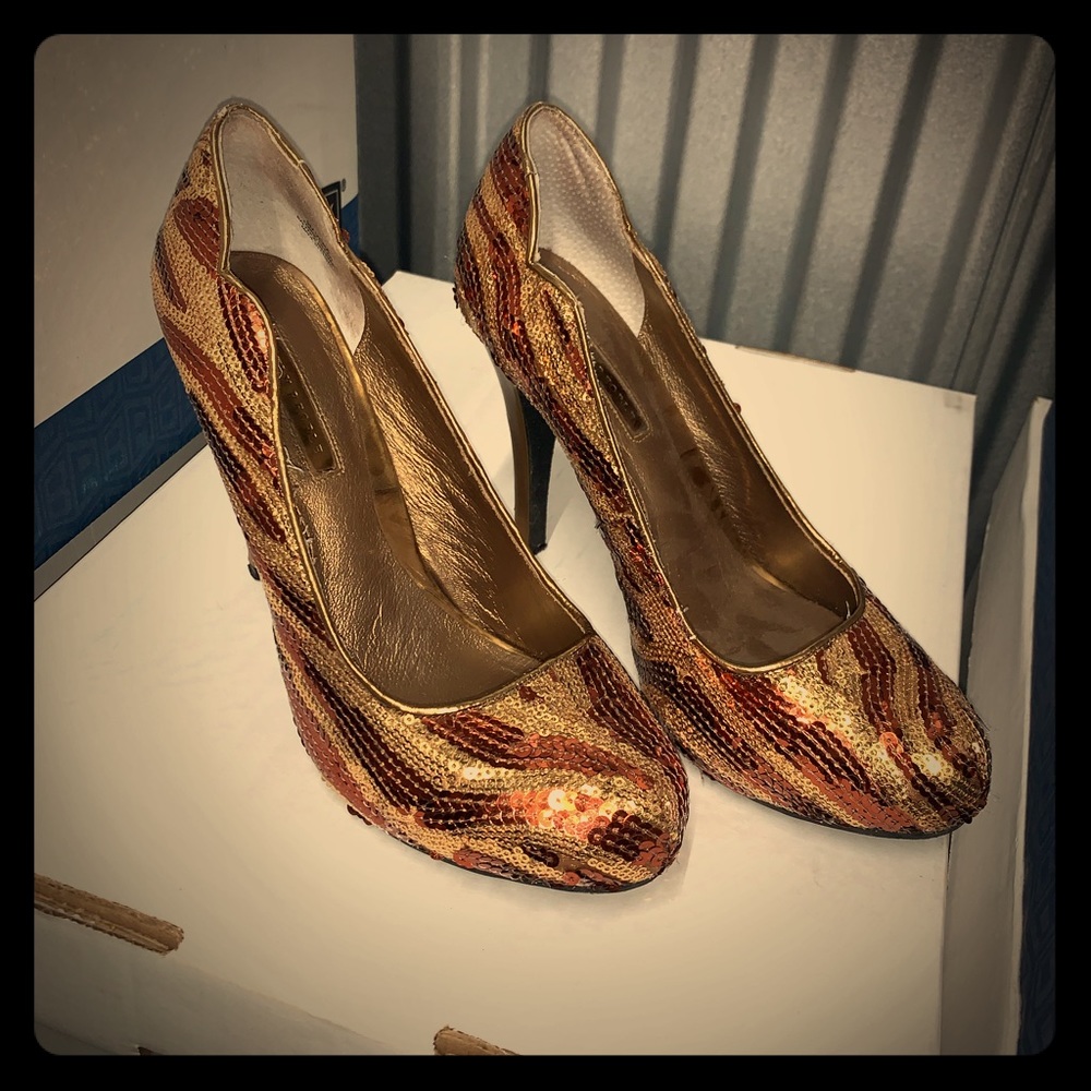Sequined Heels
